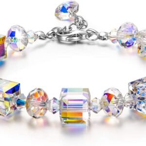 Little Romance ♥ Sterling Silver Bracelets for Women Northern Lights Crystals